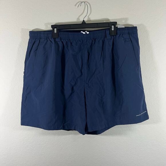 Columbia Men's Dark Blue Backcast Lii Water Shorts Size XXL Style FM4009 - Picture 2 of 13